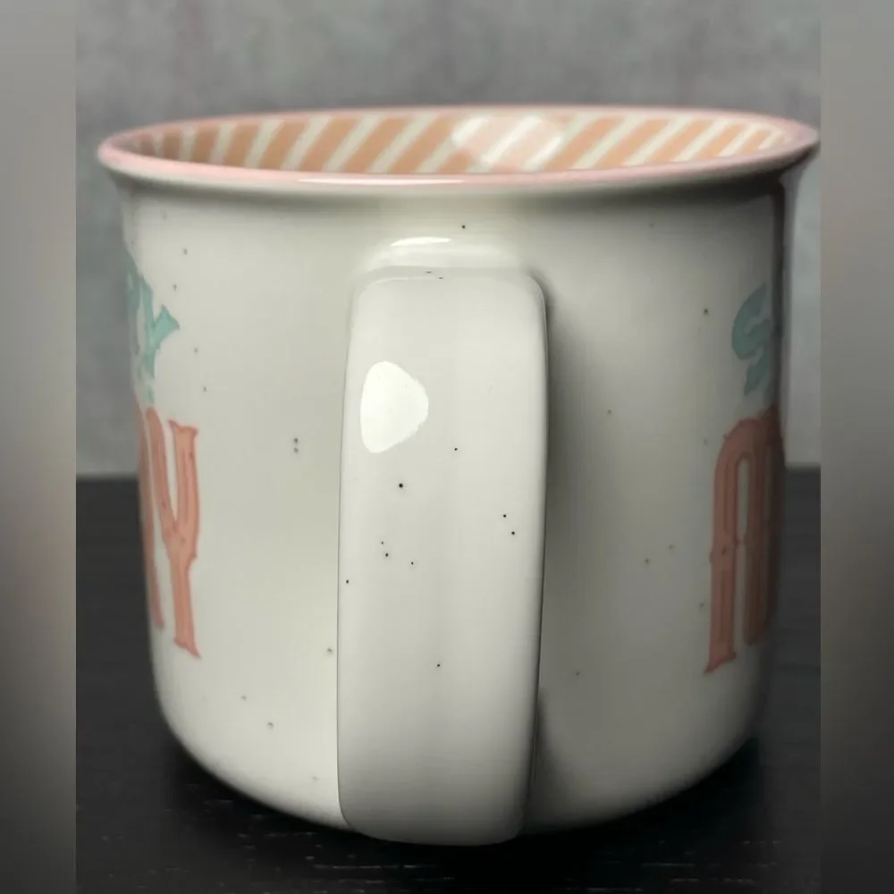 Peppermint & Pine “So Very Merry” Retro Ceramic Christmas Mug